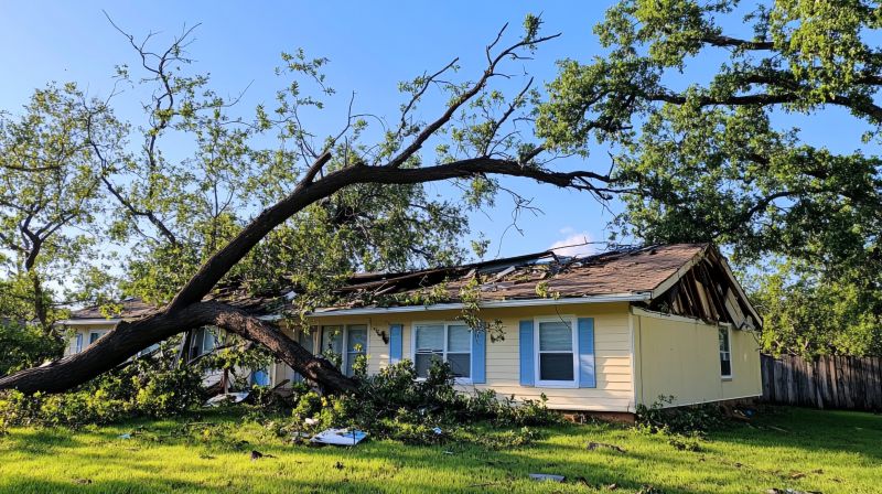 Storm Damage to Roof